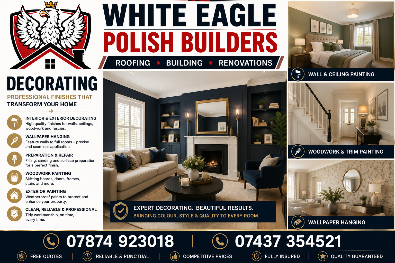 Decorating — White Eagle Polish Builders